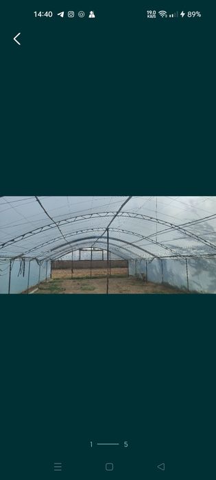 Issiqxona 1500$  2.80 sotix kapilniy sistema kamplekt  srochna sotilad