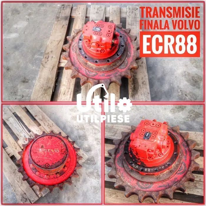 transmisie finala volvo ecr88 ecr58 ecr38 ec55 ec35 + piese volvo