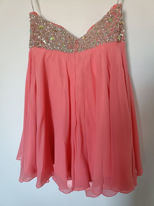 Rochie de ocazie corai, mărimea M