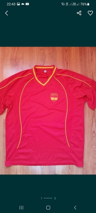 Tricou nationala Spania marimea M