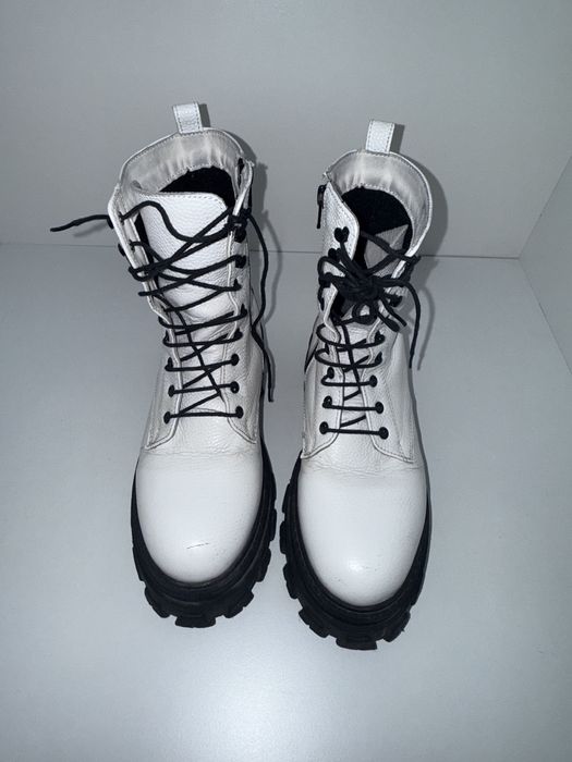 Bocanci de Iarnă din Piele