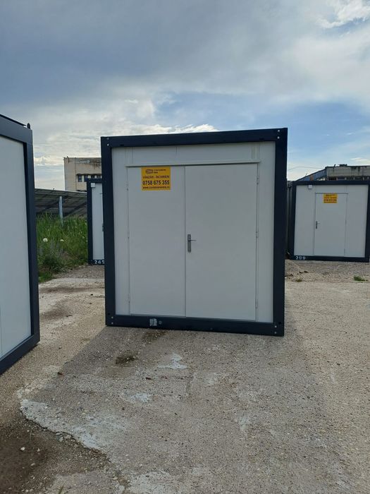 Container Depozitare/birou/securitate 2.4x 4 metri