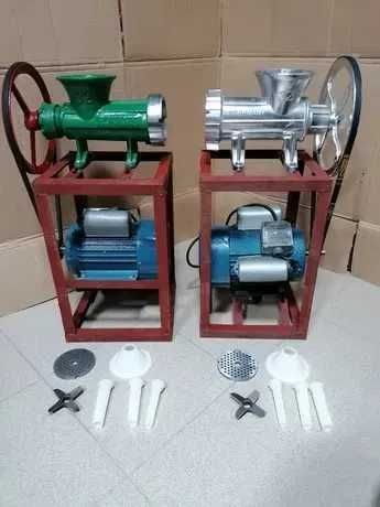 Чисто нова месомелачка чугунена с електромотор 1,5кw 1400 оборота