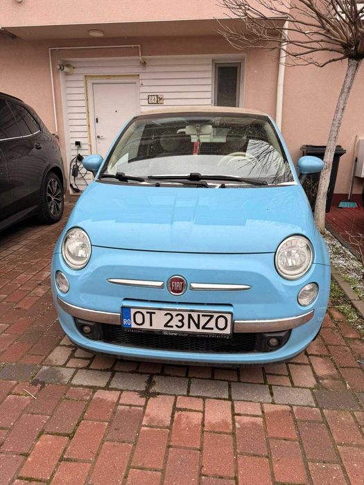 Fiat 500 cabrio automat 2013 1.4benzina 100cp
