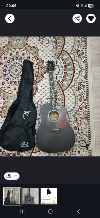 Гитара Акустика сатылады Атырау