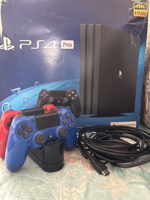 СРОЧНО PlayStation 4 pro полная комплектация