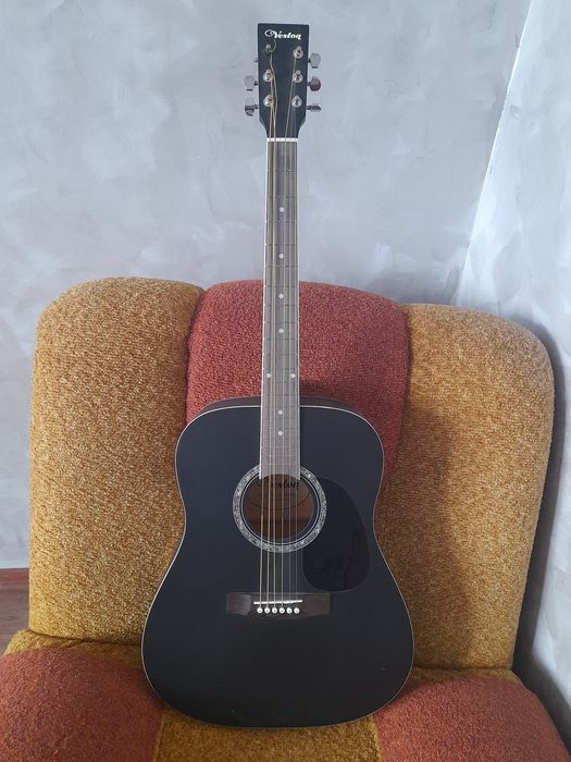 Акустическая гитара Veston D-45 SP/BKS
