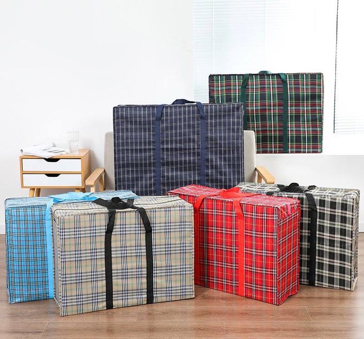 Ko'chish va narsalarni saqlash uchun katak Sumka Баулы переезд