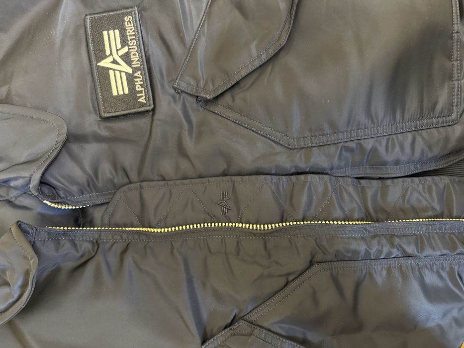 Alpha Industries Бомбер Зимняя Куртка Новая