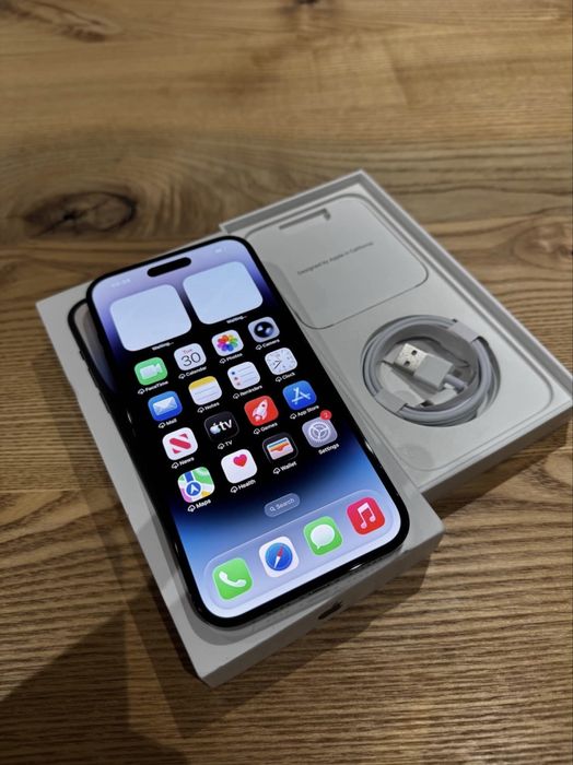 Iphone 14 pro max black 128 gb