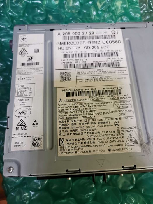 Navigatie Mercedes GLC X253 + Touchpad multimedia