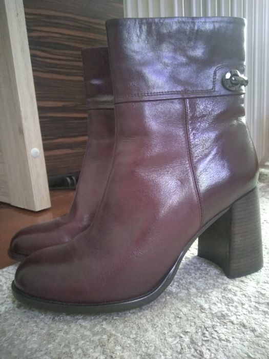 Полусапожки кожа новые