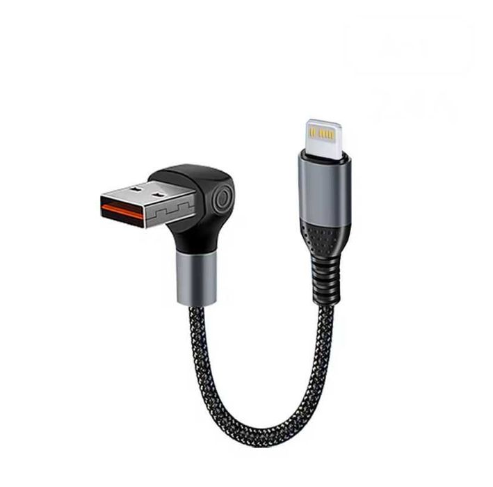 Cablu scurt  USB A USB C Lightning Apple Samsung Huaweii 50cm 25cm