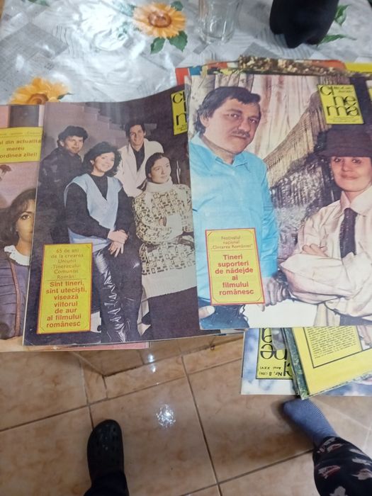 Colecție reviste cinema 49 de buc  din 1983 -1994