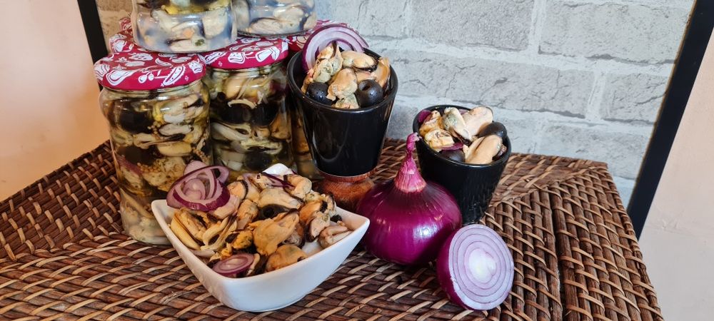 Scoici/midii marinate in otet