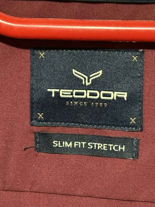 Вталена мъжка риза TEODOR - 3XL