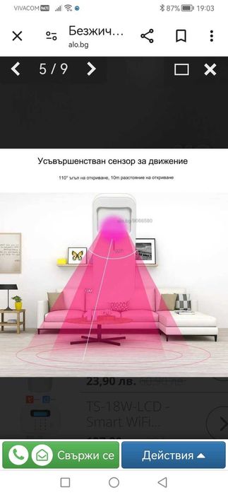 Обемени  датчици smart  4 броя