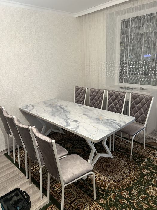 Столы и стулья (устел жане орындык)