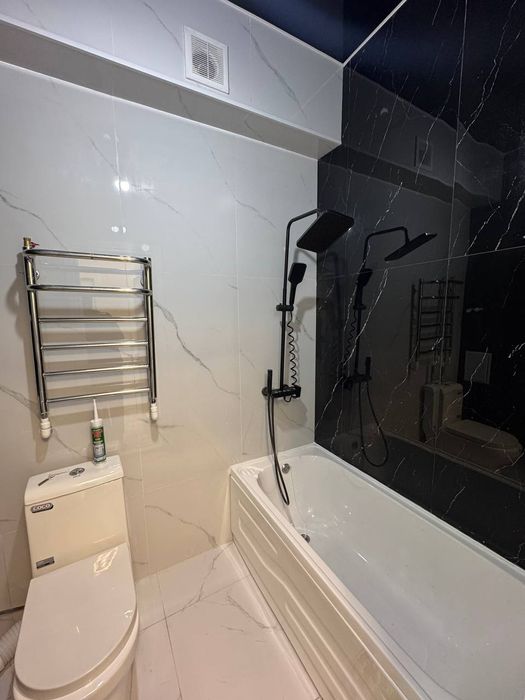 8 qavatli liftlik domning 6-qavatidan
3 xonalik qilingan tayyor xonado