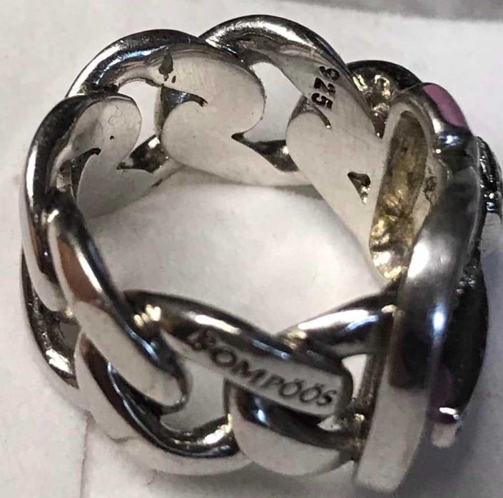 Inel masiv de colectie- argint, de marca-Pompöös by Harald Glöckler