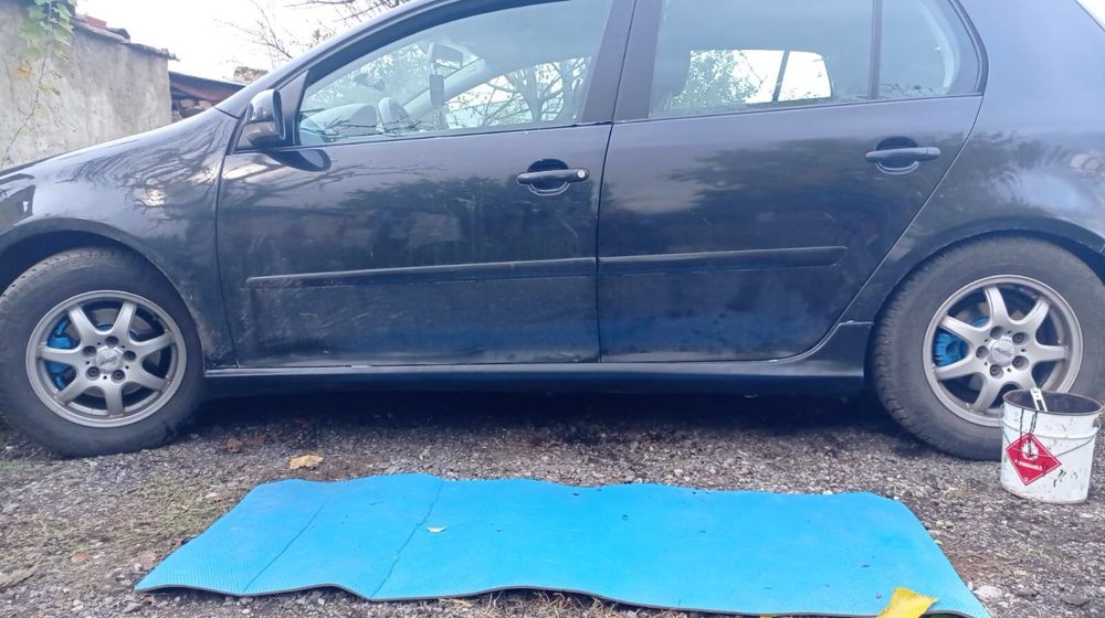 Тунинг прагове - VW Golf 5 03-2009, добавка, голф 5