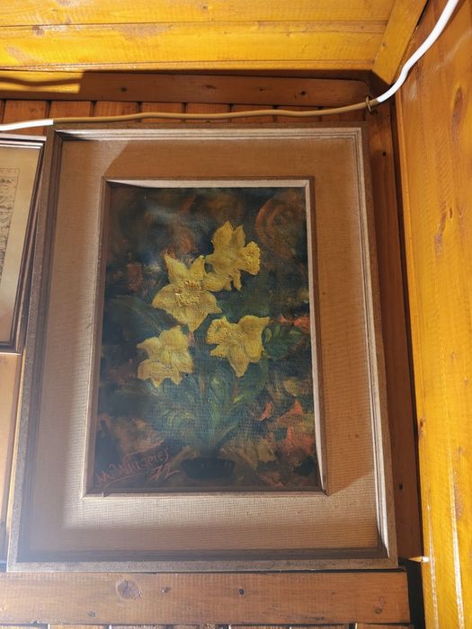 Нарциси Картина В Рамка и Паспарту