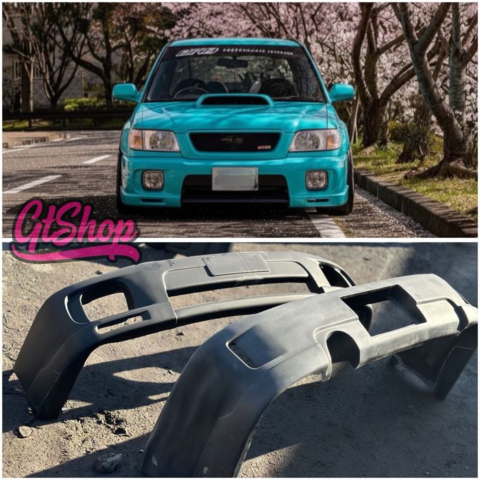 Бампер передний задний Субару Форестер SF Sti2m