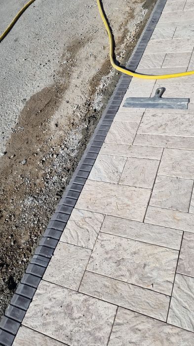 Укладка брусчатка