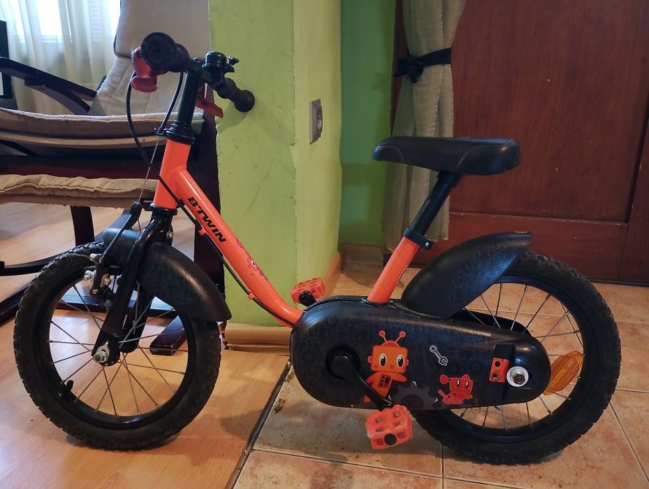 Детско колело/оранжево-черно