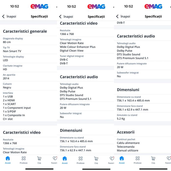 Televizor LED HD Ready Samsung