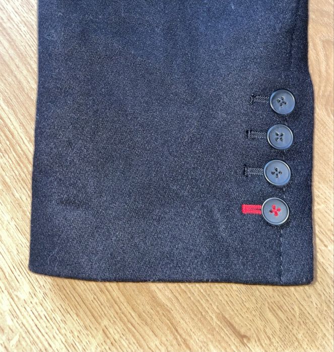 DKNY Wool Coat Black L