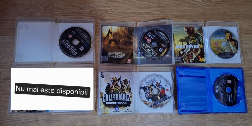 Pachet Jocuri ps3 +Un joc ps4 gratis