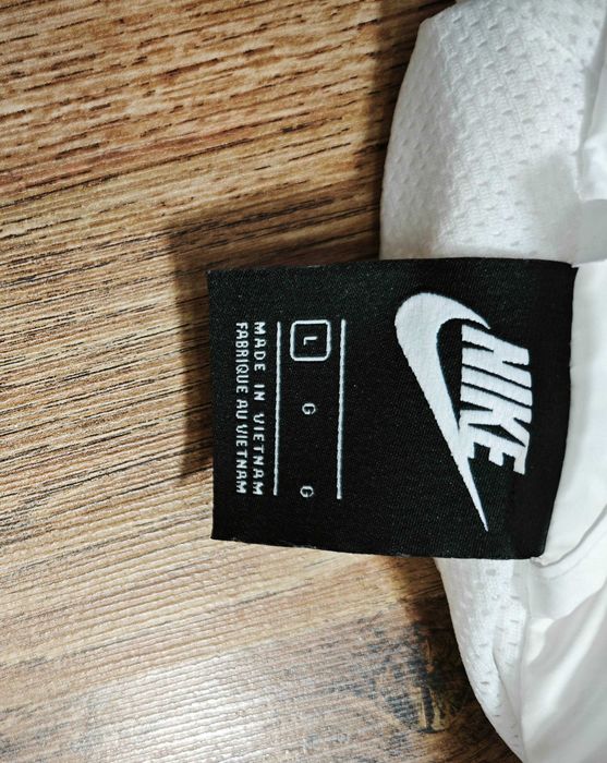 NIKE Оригинално дамско тънко спортно яке с качулка размер L