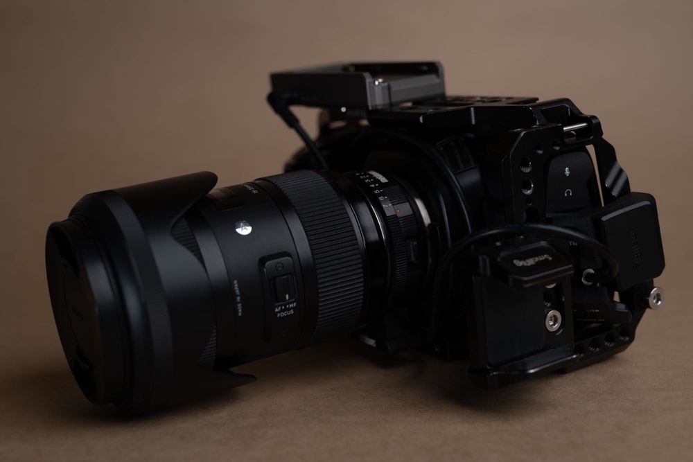 Blackmagic pocket 4k, Sigma 18-35,Metabones speedbooster