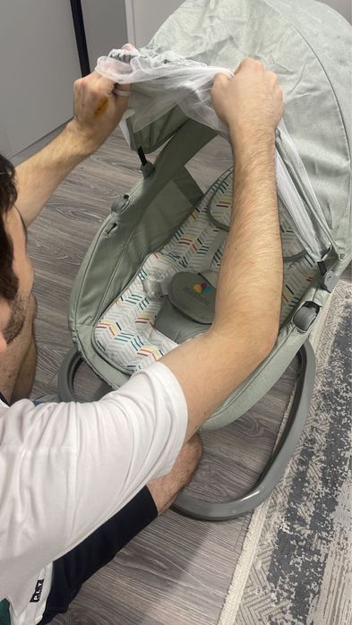 шезлонг для новорожденного