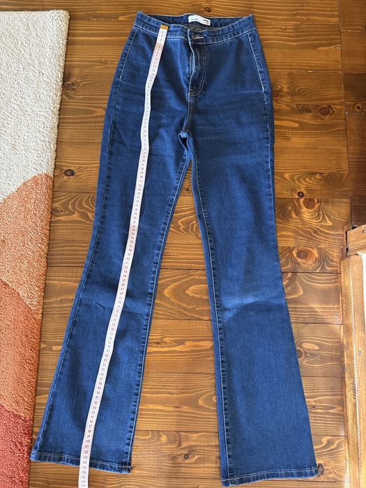 Дамски дънки 34 размер прав модел