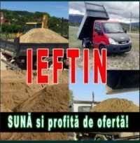 Nisip balast pietris,margaritar pamant vegetal(cornetu,buda,mihailesti