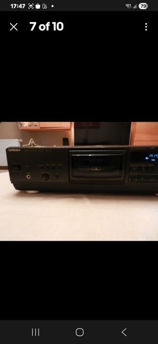 Technics  RS-AZ6 deck casetofon oldschool
