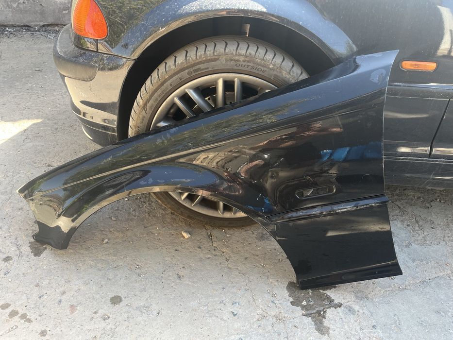 Крыло левое bmw e46 купе дорест