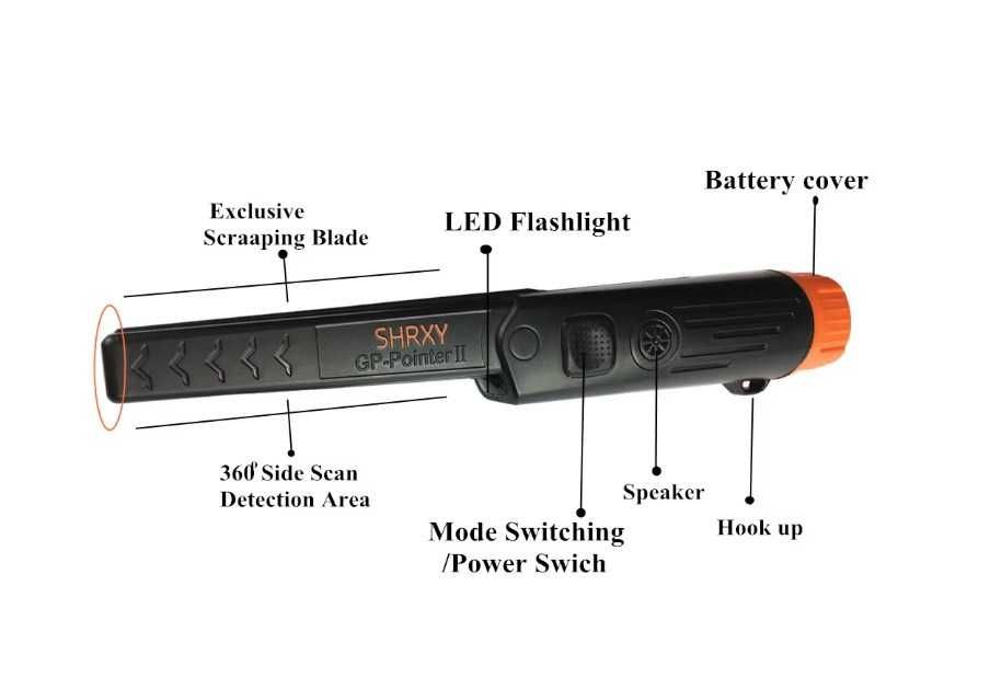 Водоустойчив метал детектор Пинпойнтер GP-Pointer Златотърсач