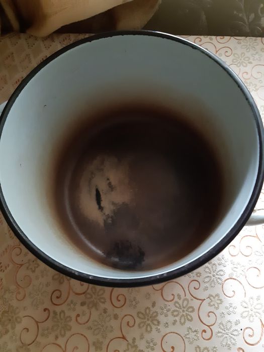 Эмалированная кастрюля