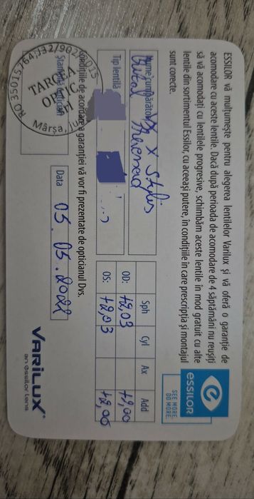 Ochelari progresivi varilux