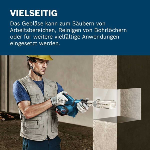Акумулаторна Духалка Въздуходувка Bosch GBL 18V-120, 06019F5100, Без Батерия и Зарядно, 2 години Гаранция, Нова