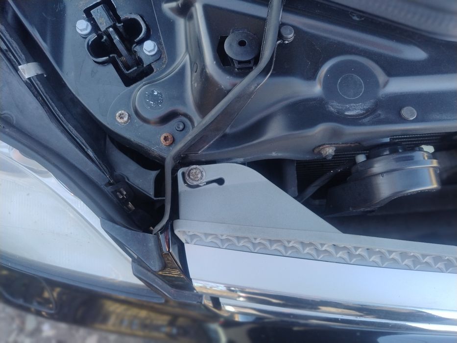 Grila frontala facelift, grila capota facelift Mercedes CLS W219