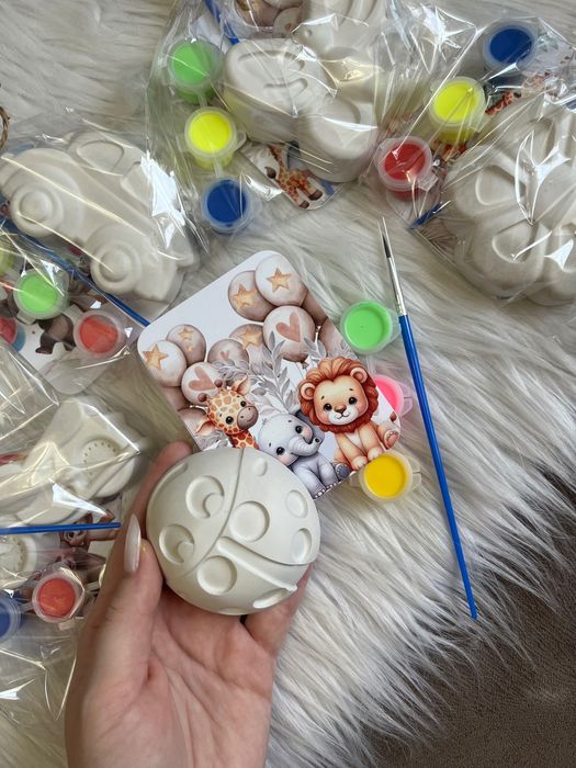 Гипсовая 3 D раскраска