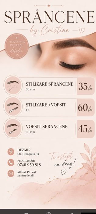Stilizare sprancene