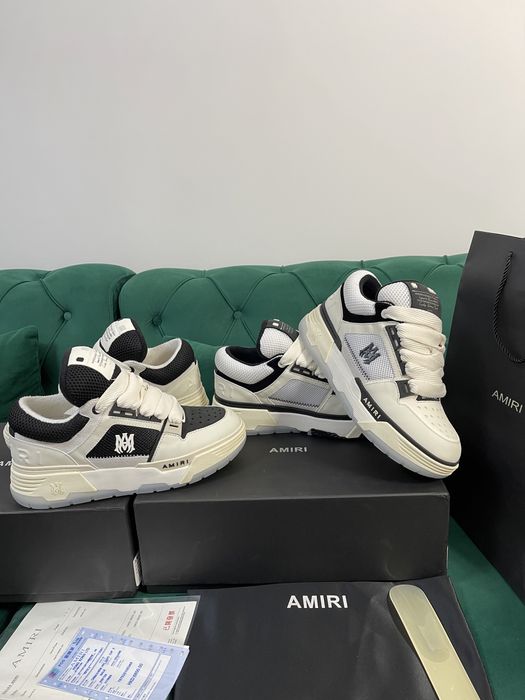 Adidasi Amiri MA-1 piele naturala Full Box Premium colectie noua