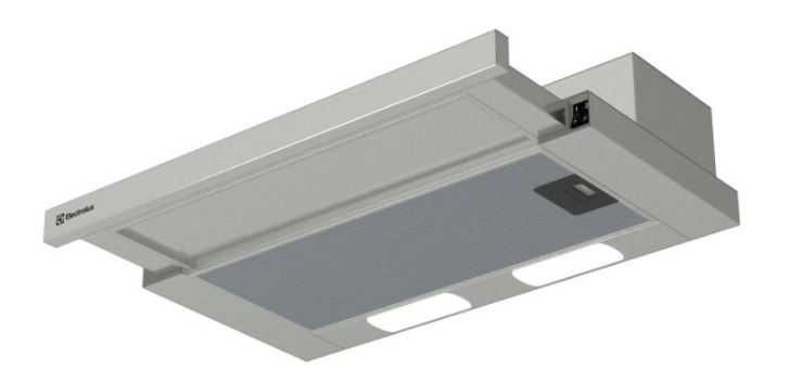 Vand hota de bucatarie telescopica incorporabila Electrolux