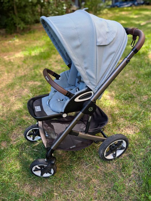Cybex Talos S Lux TPE заедно с Cot S lux - Бебешка количка плюс опция кошница Cybex ATON M + база Base M