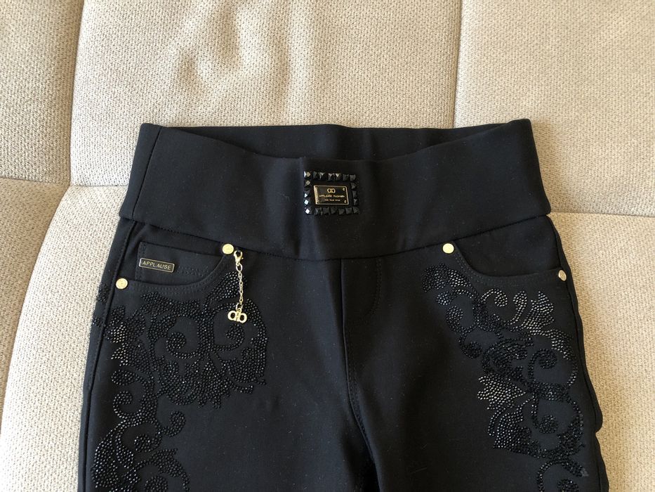 Брюки в обтяжку вечерние